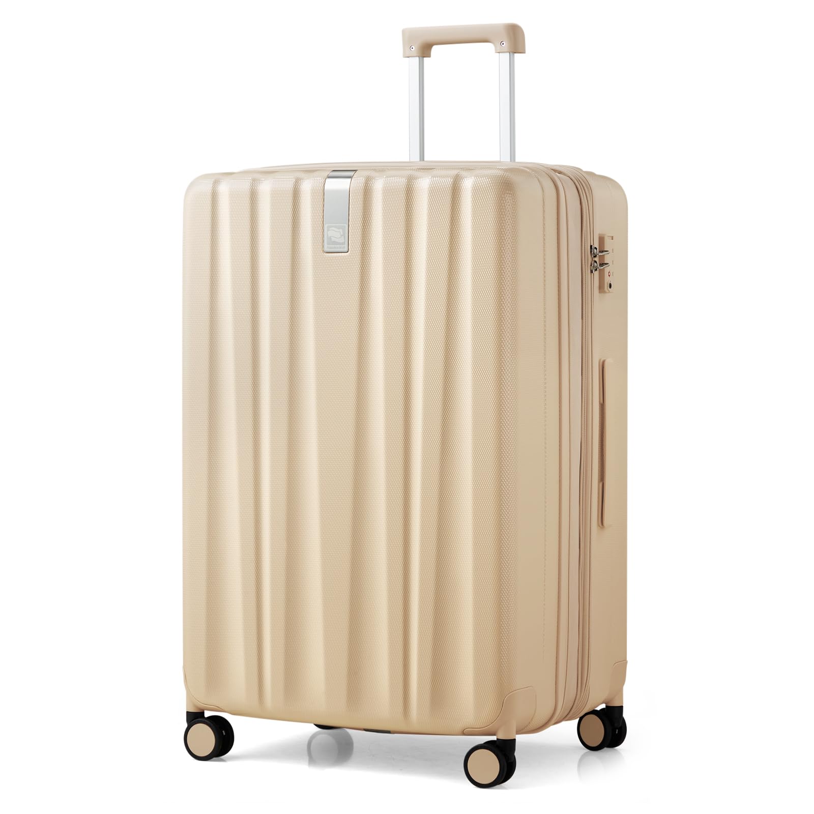 Hanke 29 Inch Expandable Large Checked Luggage with 8 Spinner Wheels
