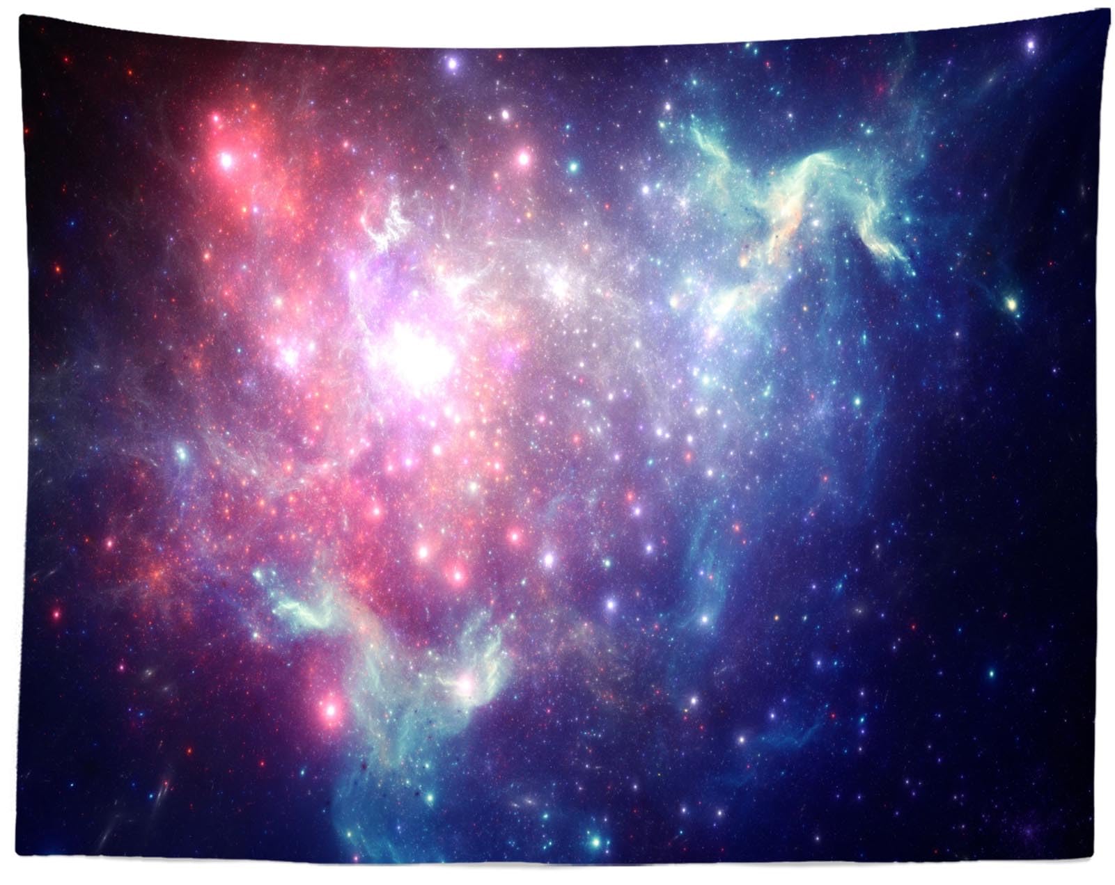 CORFOTO Toile de fond étoilée pour photographie - 2,1 x 1,5 m - Galaxie spatiale - Portrait d'enfants et décoration d'anniversaire