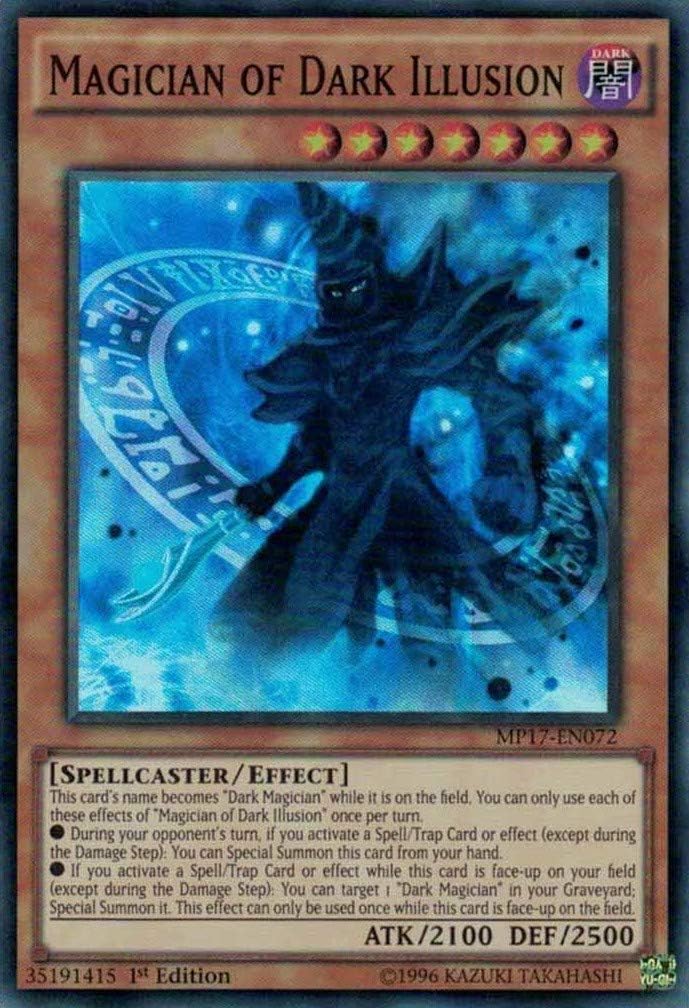 Magician of Dark Illusion - MP17-EN072 - Super Rare - 1st Edition