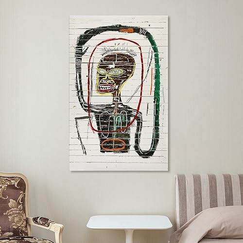 Vista 15 de Lienzo impreso para pared, póster inspirador de dinosaurio, la vida no me asusta, graffiti, pintura en lienzo, impresiones en lienzo