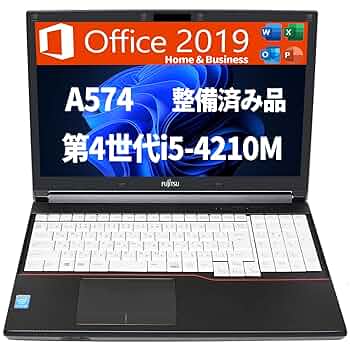 Fujitsu ノートPC Intel Core i5 LIFEBOOK 富士通 FUJITSU A576/P 第6世代 Core i3 メモリ8GB