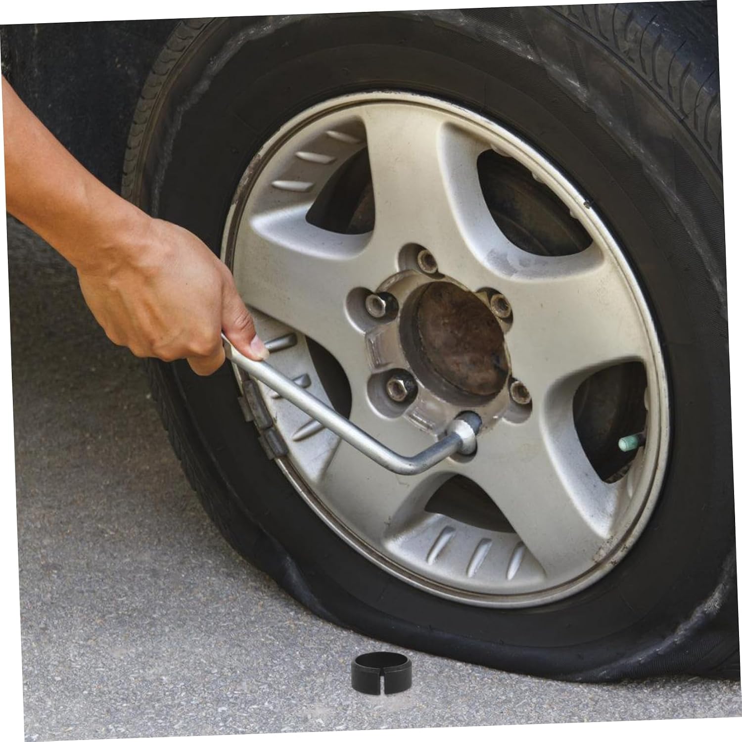 10Pcs Hub Center Ring Accurate Wheel Alignment Lightweight Tire Balancing Blocks for Trucks Buses and Various Vehicle Models