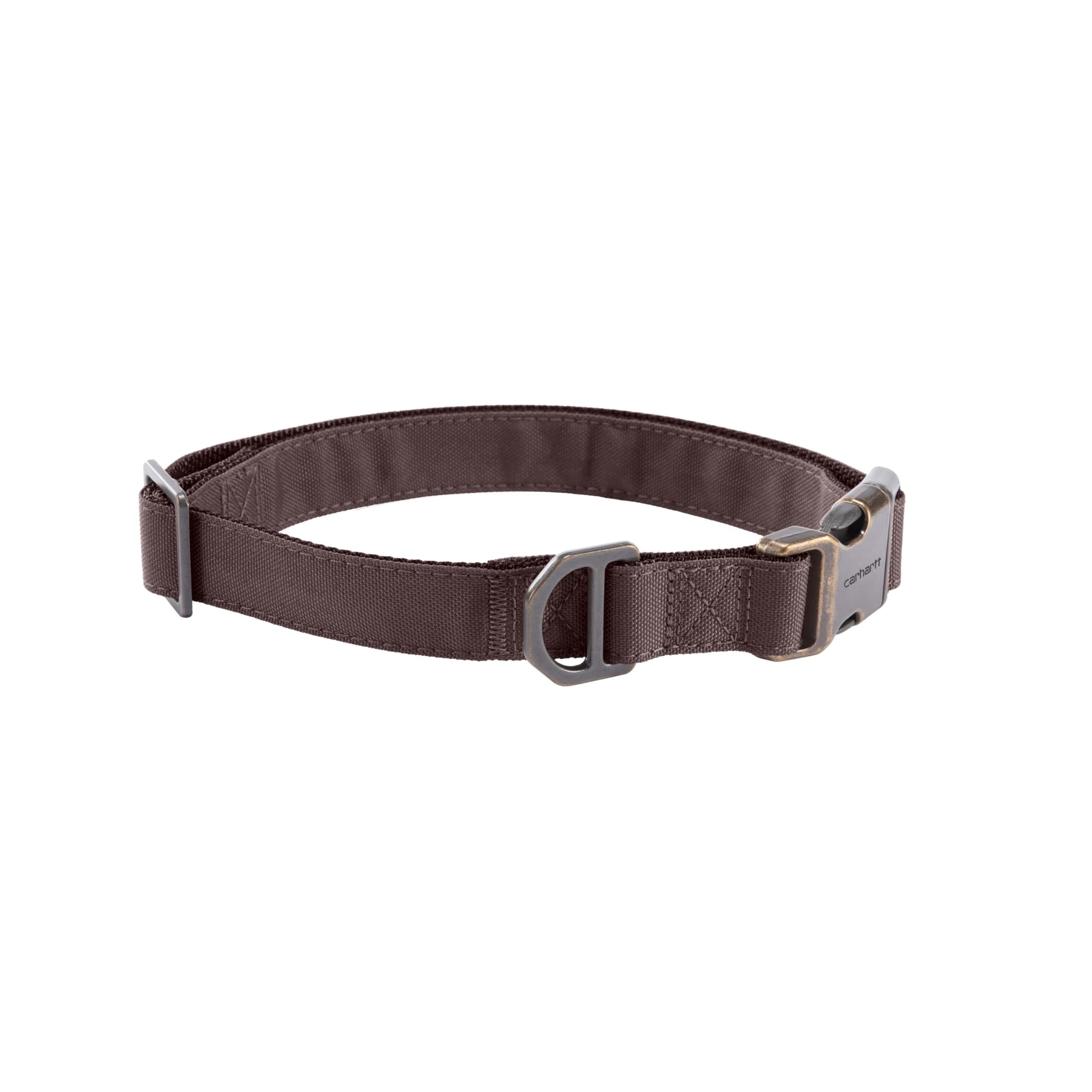 Carhartt Field Dog Collar, Fully Adjustable, Durable 600-Denier Fabric W/Reflective Wordmark for Visibility, Deep Wine, Large โ image 1