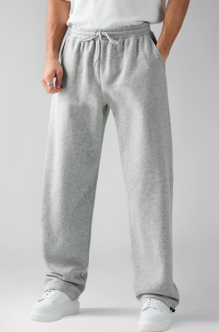 Men's/Unisex || Open Bottom || Stretchable || Drawstring Bottom Drawstring Pure Cotton Stretchable Baggy Jogger Pants