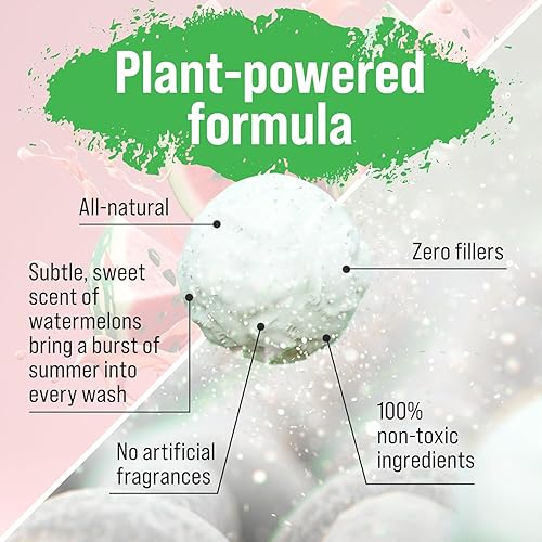 Miniatura 115 de Rockin' Green Detergente para ropa sucia, a base de plantas, detergente en polvo natural para ropa, vegano y biodegradable, seguro para pieles