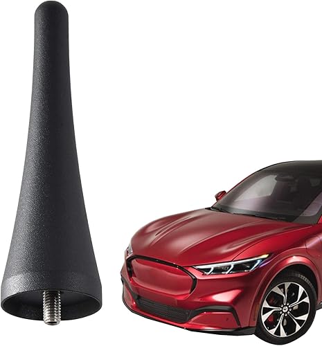 Anina Mástil de antena de repuesto de 3.8 pulgadas para Ford Mustang 2010-2014, Ford Transit 2013-2023, Lincoln MKZ 2013-2019 Radio AM/FM Stubby