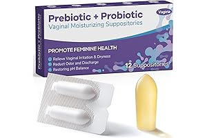 Renewed & Balanced Vaginal Health! Vaginal Probiotic Suppositories Infused with Healing Ingredients...