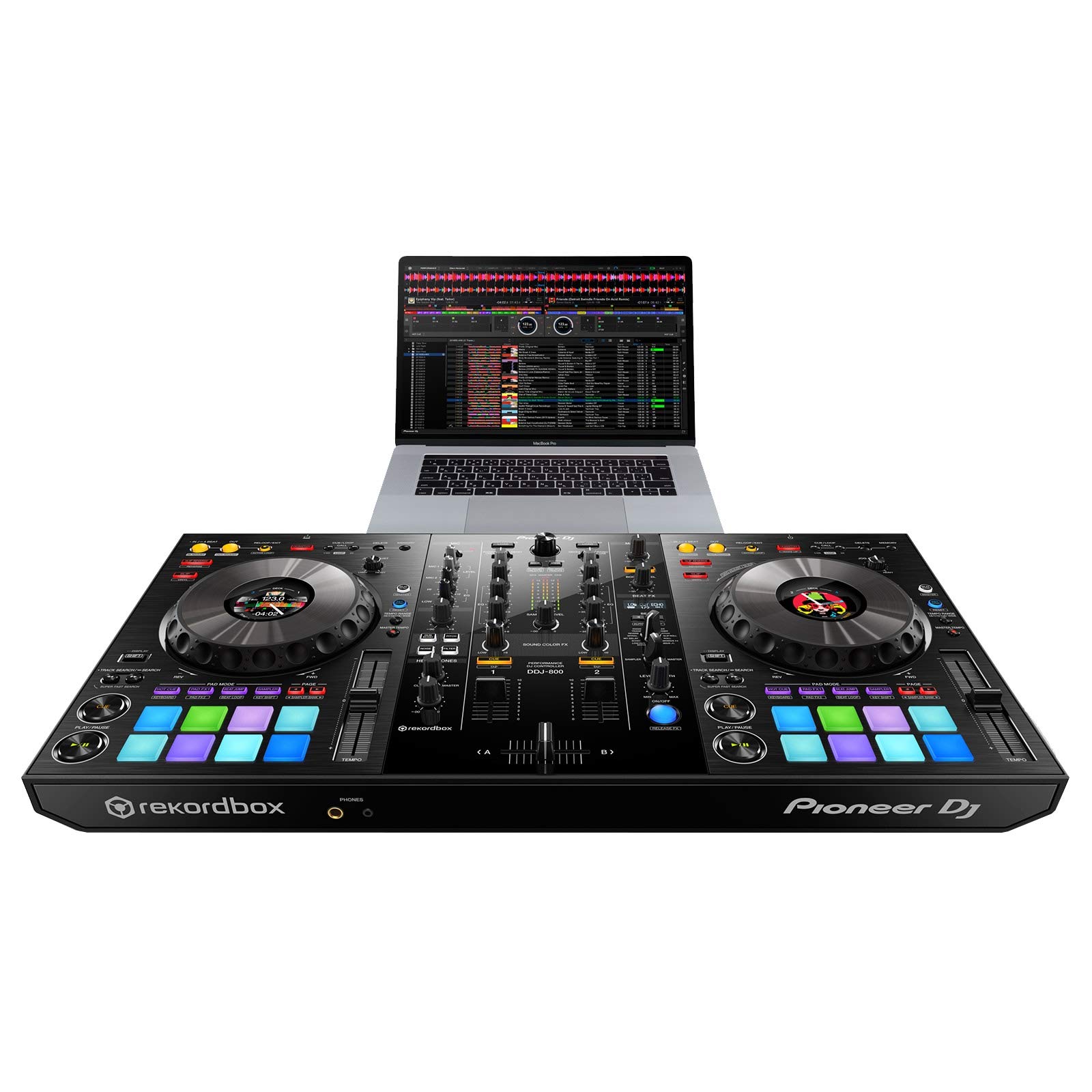 Pioneer DDJ-800 2-Deck Digital DJ Controller w Rekordbox Software