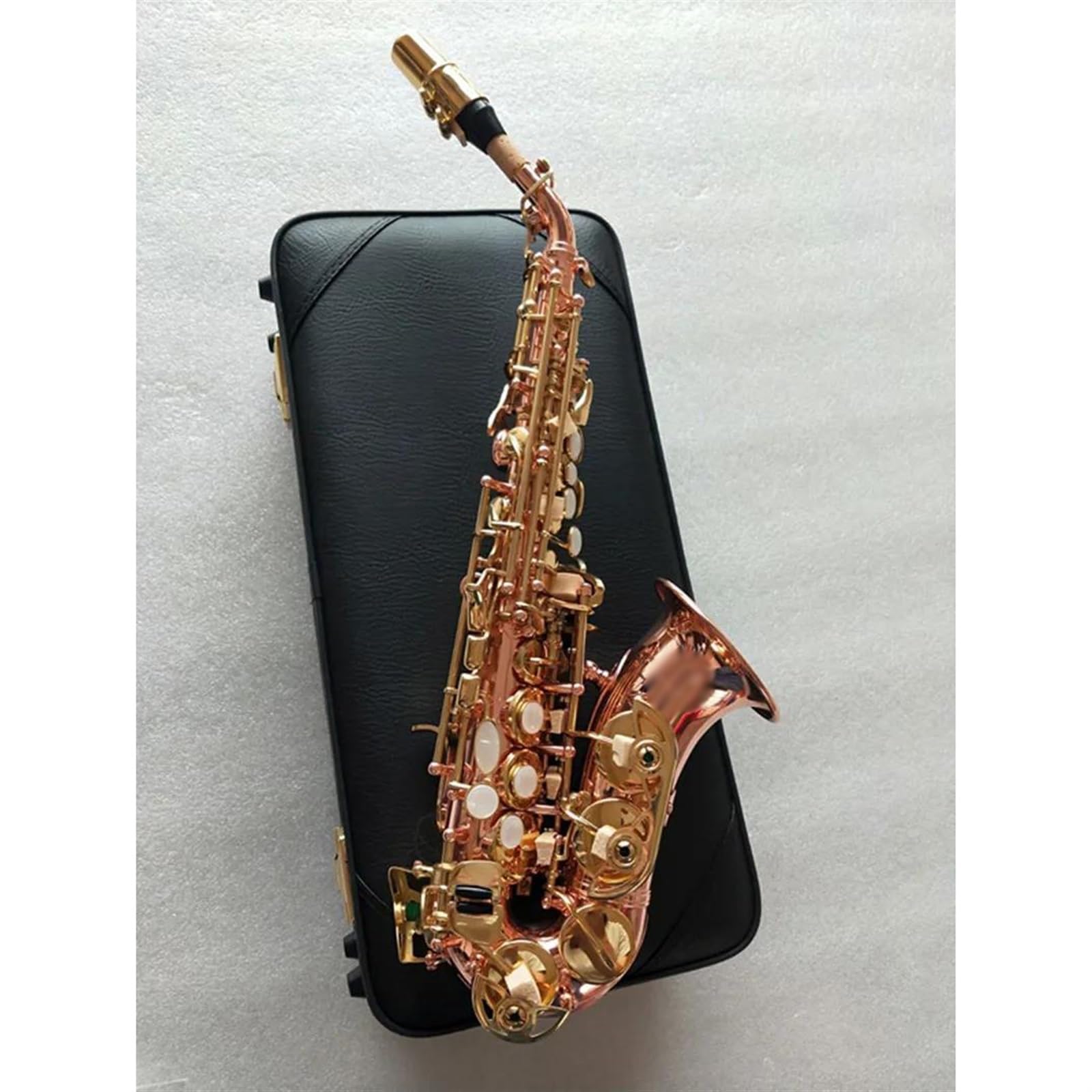 sassofono Sassofono Soprano Strumento Musicale Curvo Sax Soprano Curvo Professionale In Rame Fosforato