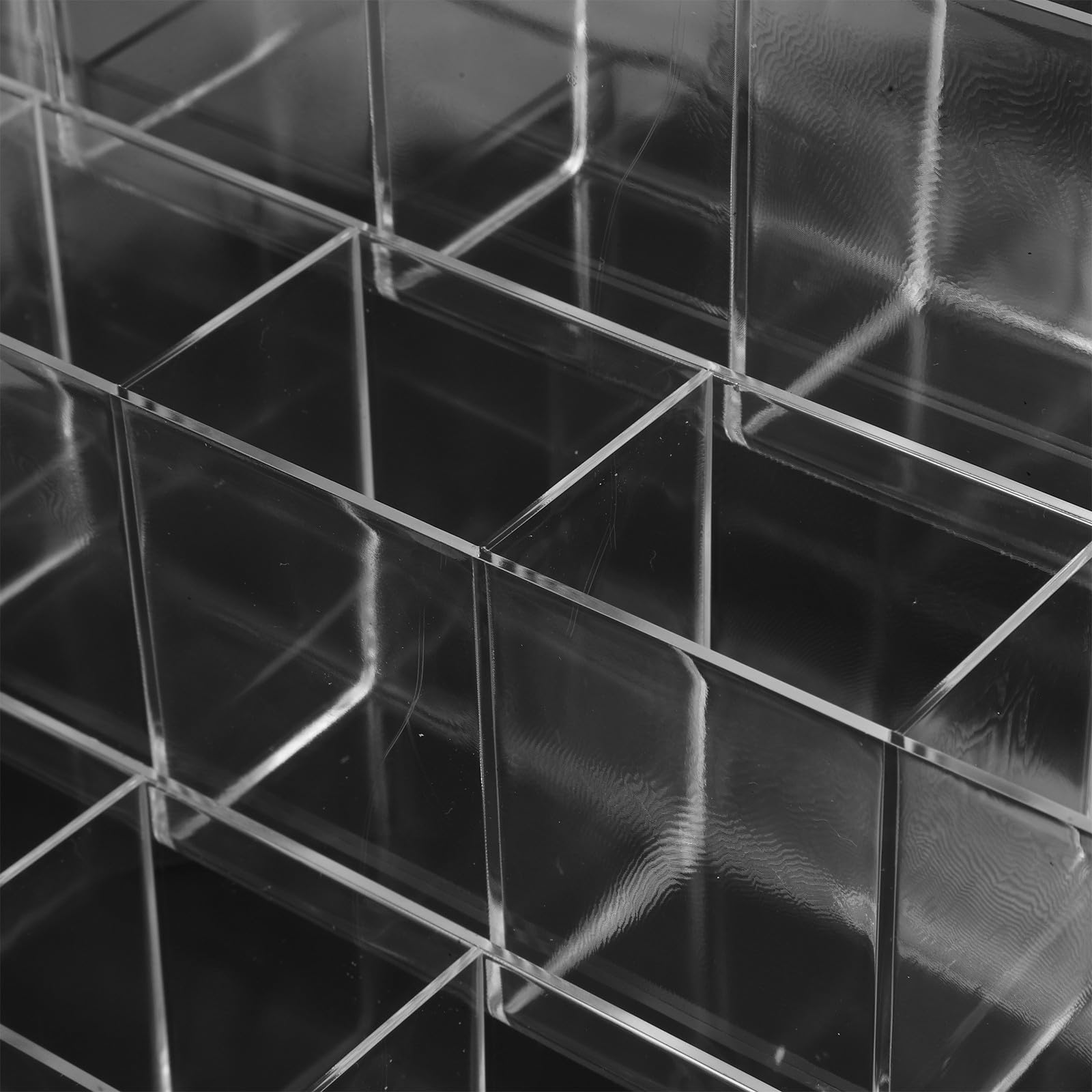 Tofficu Organisateur de Stylos en Acrylique Transparent, Résistant la Déformation, Support Moderne pour Gel Pens et Pencils, pour Bureaux et Magasins de Papeterie