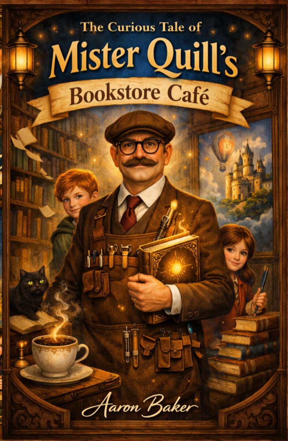 The Curious Tale of Mister Quill's Bookstore Café