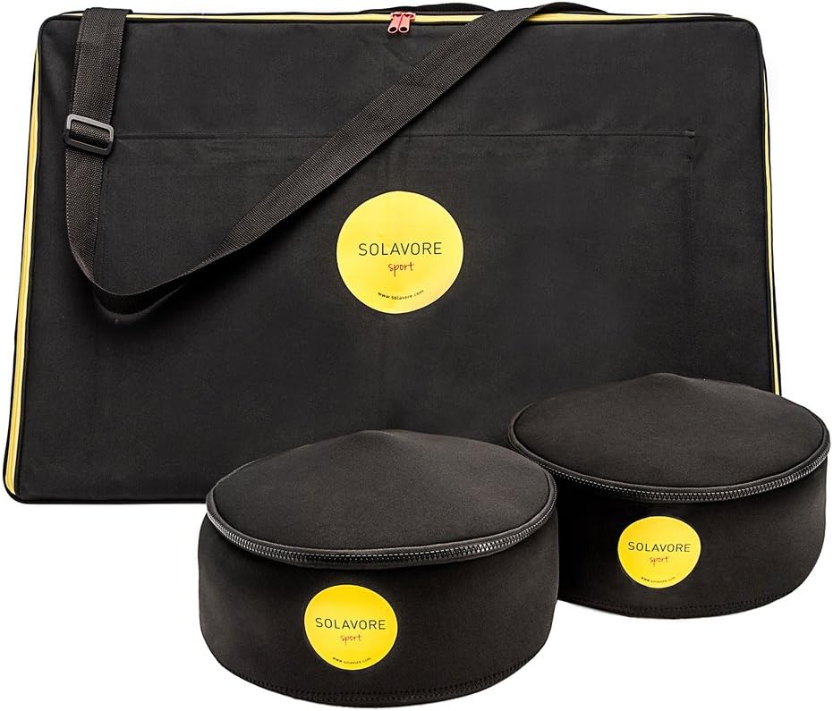 Solavore Sport Stow-or-Go Case and Pot Wrap Bundle - Black