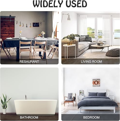 Miniatura 5 de CREATCABIN Adhesivo acrílico 3D para pared, diseño de plumas, autoadhesivas, removibles, ecológicas, para el hogar, cocina, dormitorio, sala de