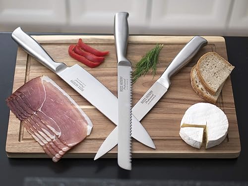 Miniatura 5 de Ross Henery Professional Eclipse juego de 9 piezas de cuchillos para chef principiante de acero inoxidable de primera calidad.