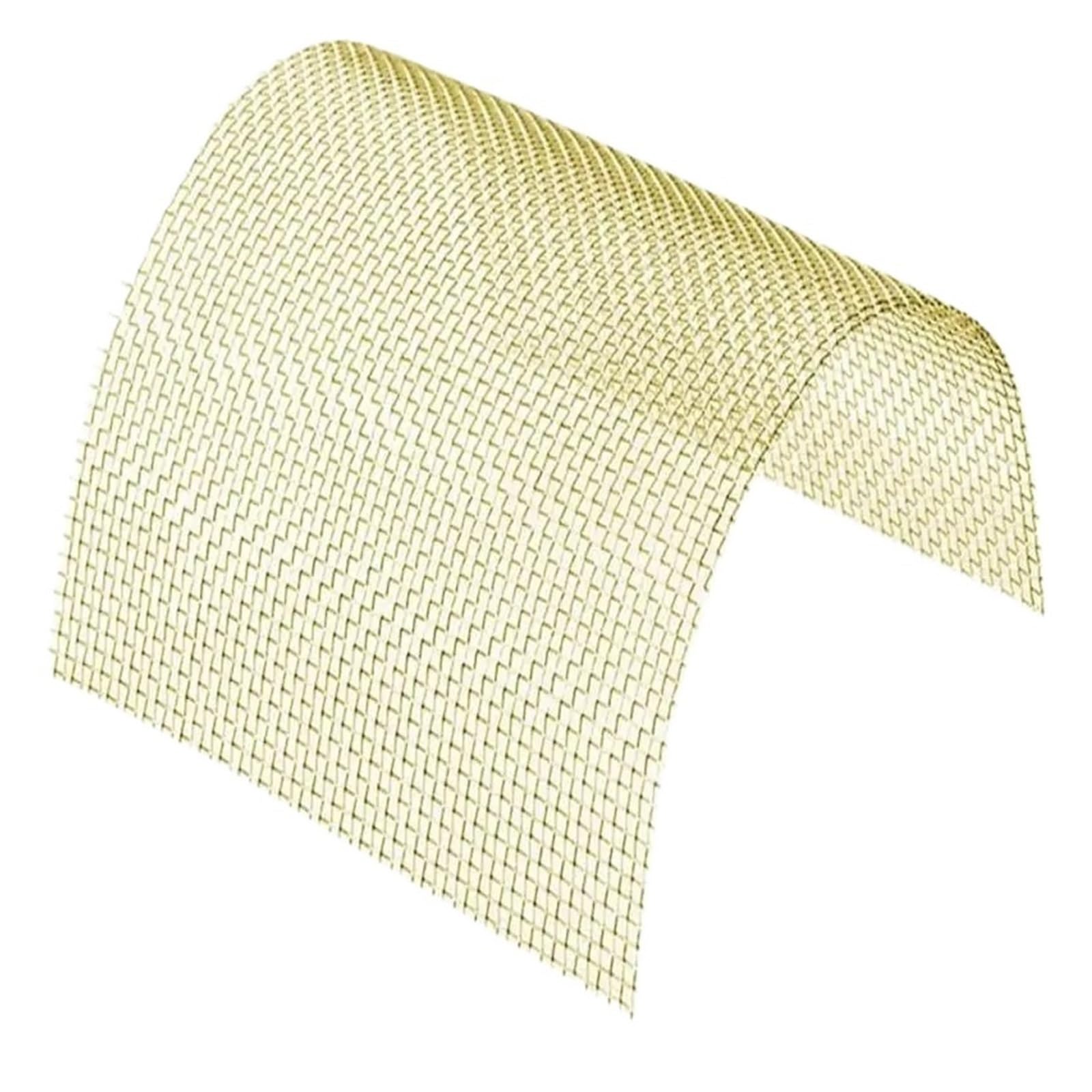 1 pz. 20-200 Maglie in Rame, Rete filtrante in Ottone, Rete filtrante in Filo Intrecciato, Schermo Non Magnetico, schermatura Metallica, Parti di Utensili for segnali(80 Mesh,30x90cm)
