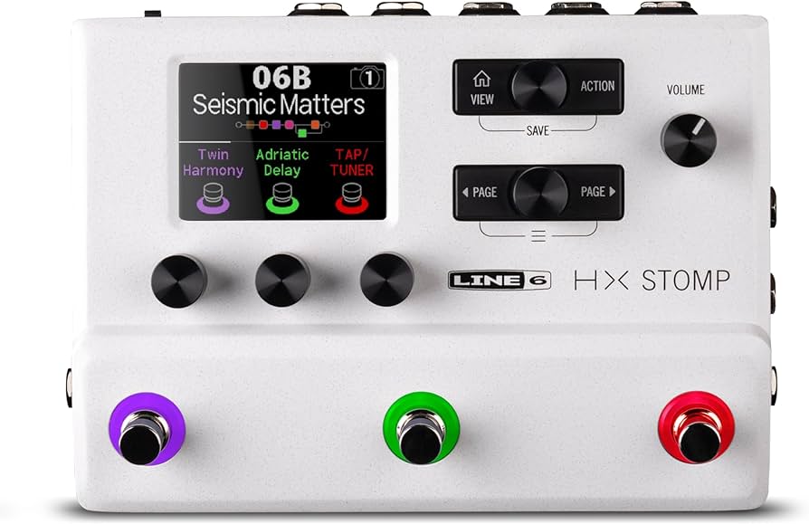 Line 6 HX Stomp Limited Edition, Stomptrooper White : Amazon.co.uk
