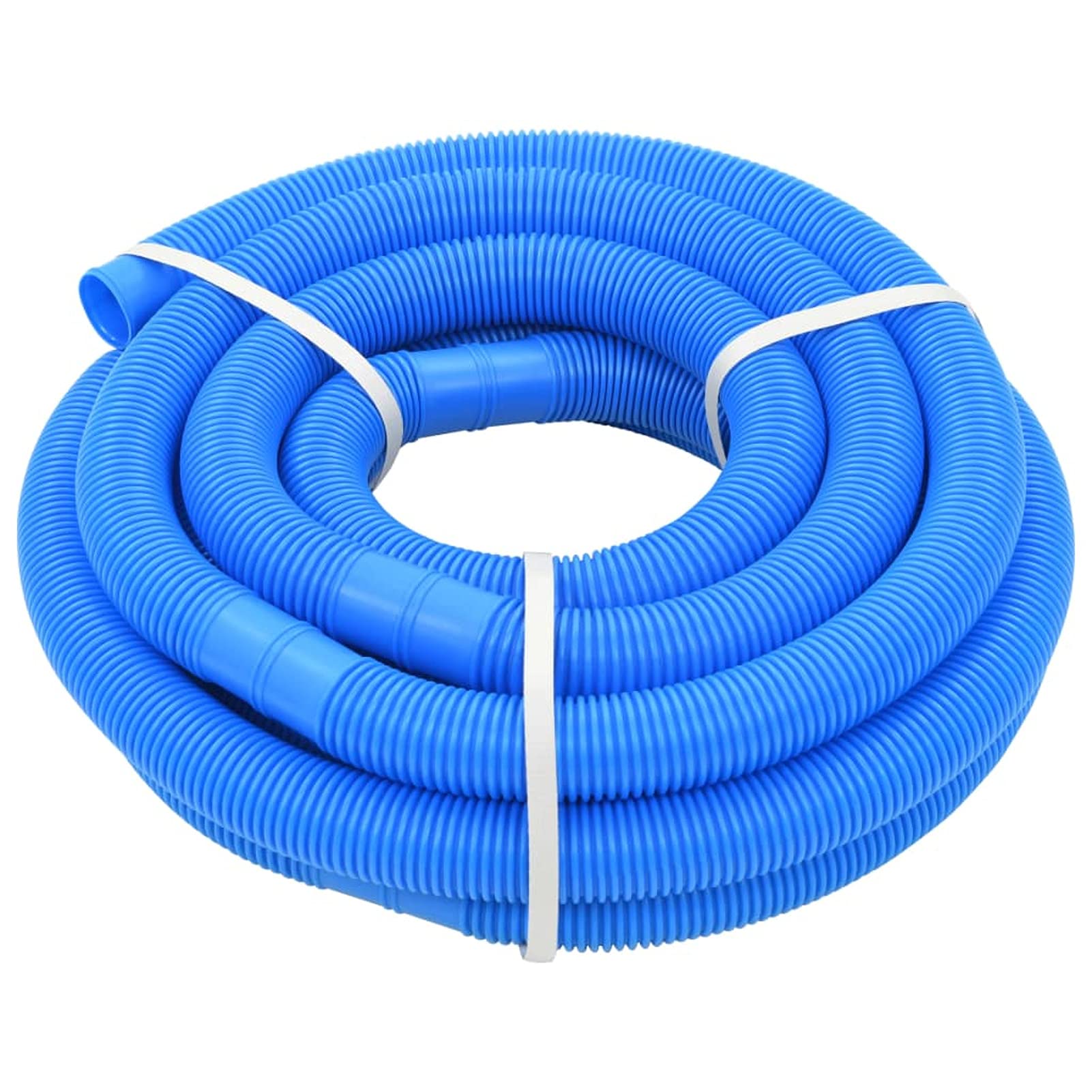 Tubo Flessibile per Piscina 32 mm 9,9 m Blu,Tubo da Giardino Tubo Flessibile Piatto per Pompe PVC Flessibile e Resistente,Tubo Industriale,Tubo per Acqua per Irrigazione