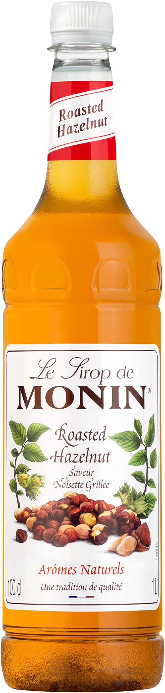 Monin Roasted Hazelnut Syrup - 1ltr Bottle