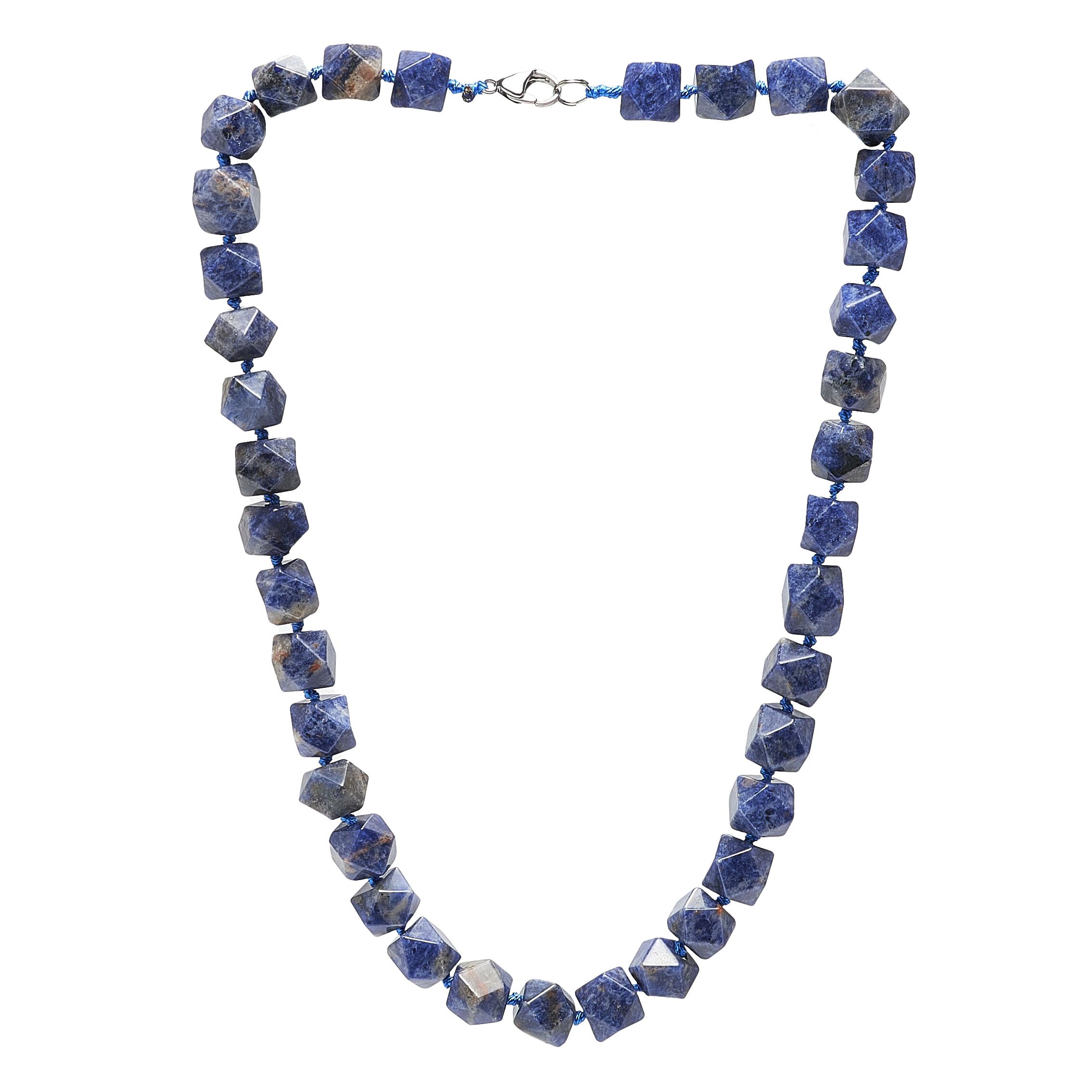 Natur-Edelstein Perlenkette für Frauen und Mädchen - 11mm Facettierte Perlen - Handgefertigter Heilungs-Kristallschmuck