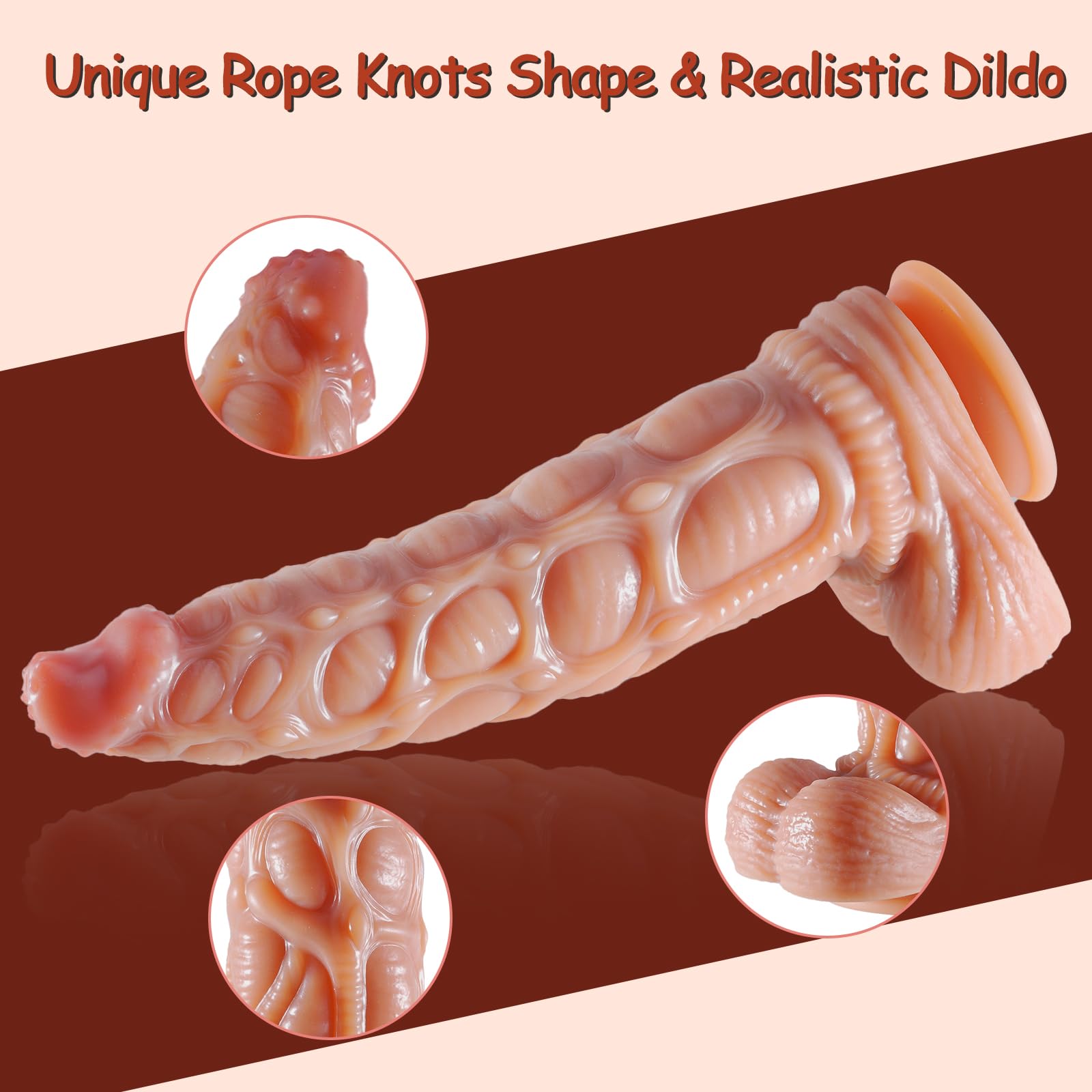Dildo realistico con ventosa forte, 34,5cm, dildo gigante in silicone, morbido alieno, dildo anale, stimolazione della prostata, giocattolo sessuale per donne, uomini