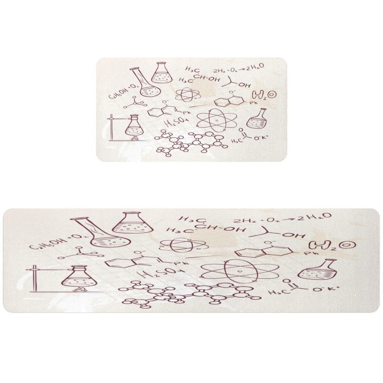 Alfombra de cocina para evitar resbalones y suelo húmedo juego de 2 lavables