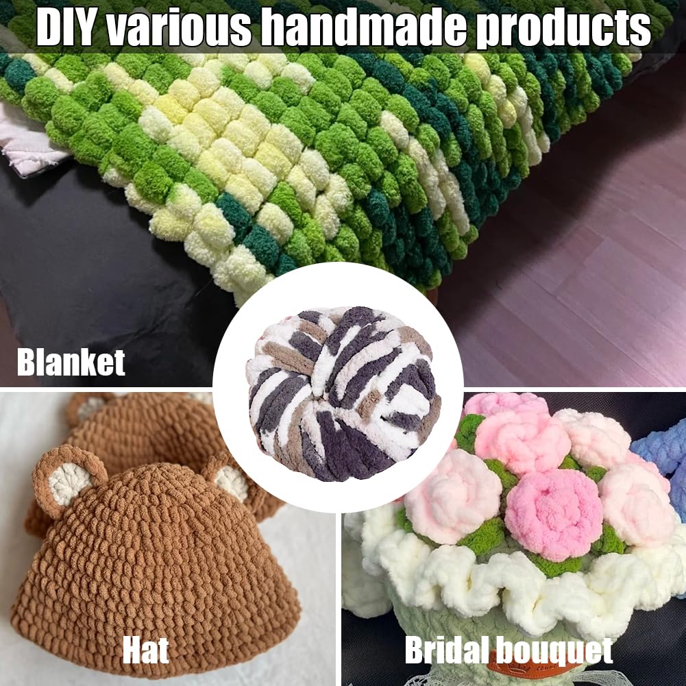 Chunky Wool Yarn 250g × 2 - Image 4
