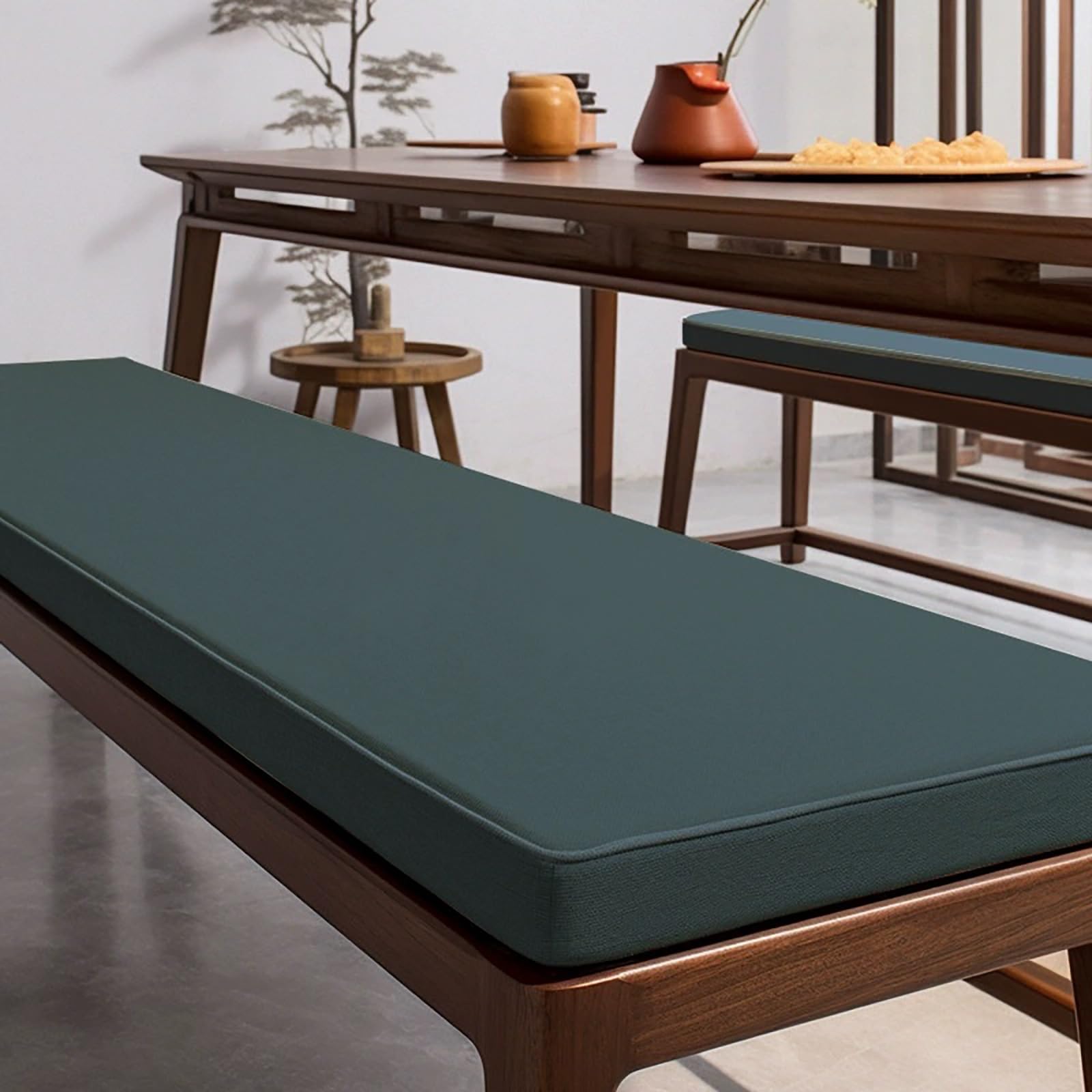 Cuscino di ricambio per panca da interni ed esterni, antiscivolo, per dondolo a 2/3/4 posti, lavabile, per mobili da patio, blu, 60 x 40 x 5 cm, comfort e stile