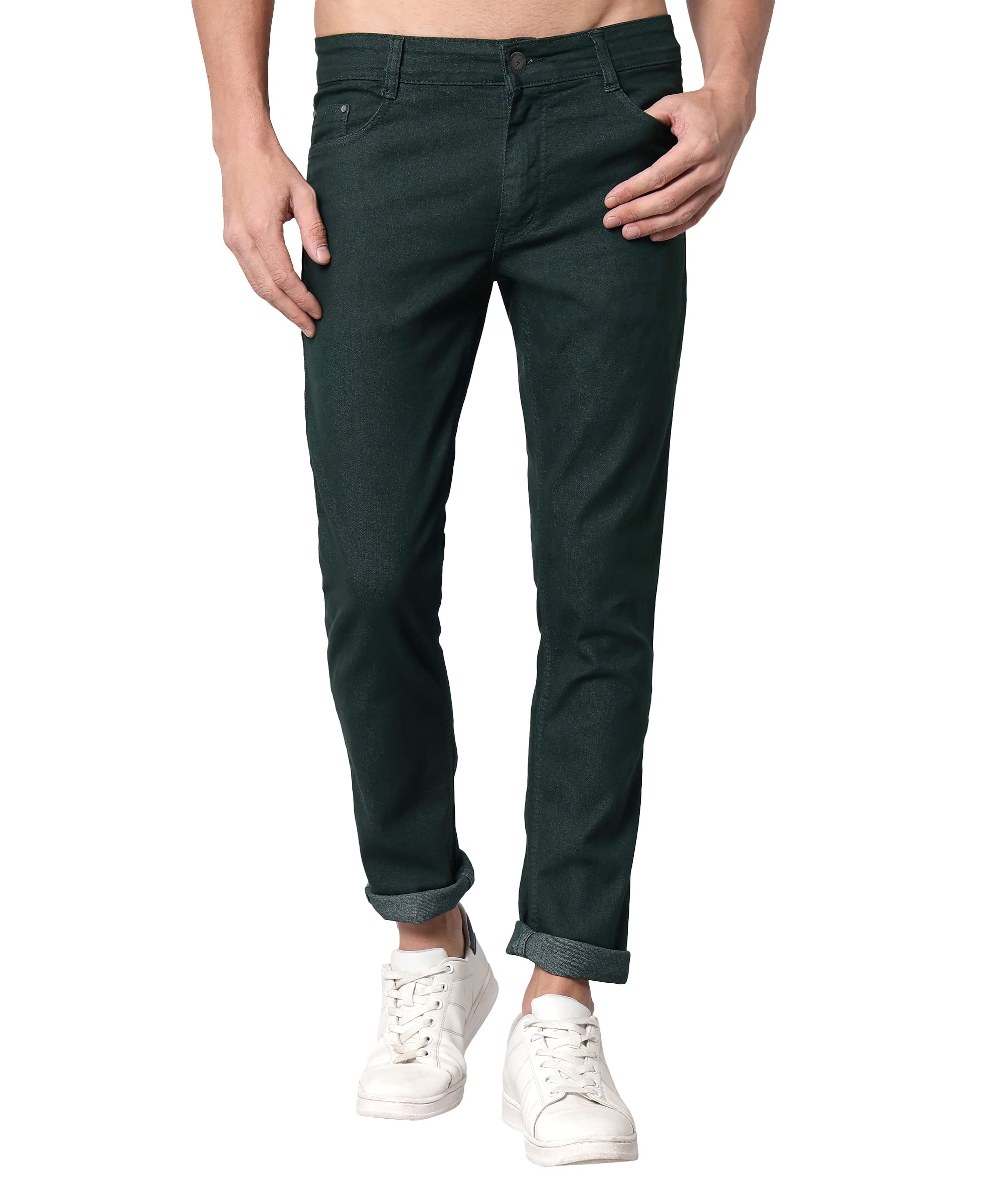 STUDIO NEXXMen's Slim Fit Jeans