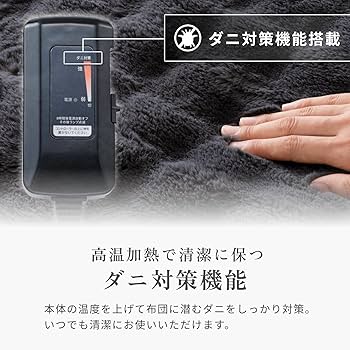 【とろける手ざわり】QUADS 電気毛布 トロン エコ 省エネ  ダニ退治機能 Amazon.co.jp : QUADS(クワッズ) とろける手ざわり 電気毛布
