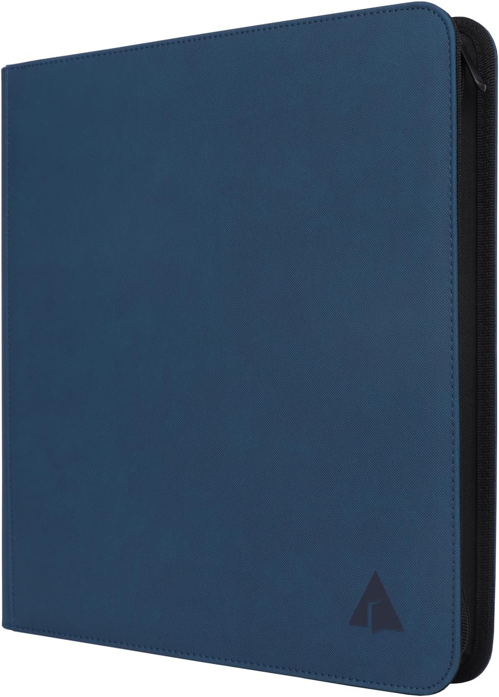 Premium 12-Pocket 720 Card Binder, Ringless Trading Card Album Folder - Side Loading Black Page Pocket Binder for TCG -Midnight Blue