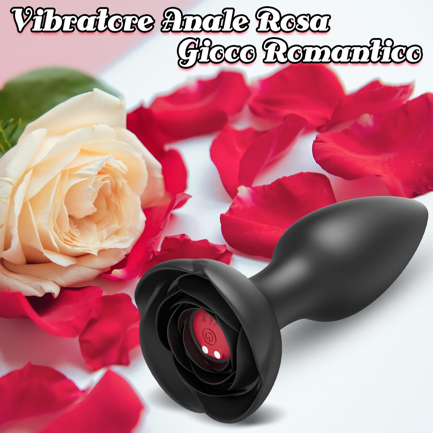 Vibratore Anale Sex Toys per Donna - Anal Plug Vibratoreper Donna Telecomando con 10 Modalità Potenti Vibratoreper Uomo Plug Anale Sex Toysper per Uomini Vibratori Anali Massaggiatore Prostatico Uomo
