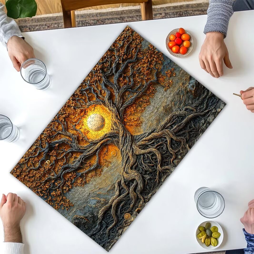 Puzzle Albero, Puzzle 1000 Pezzi per Adulti, Regalo Donna/Uomo -2427