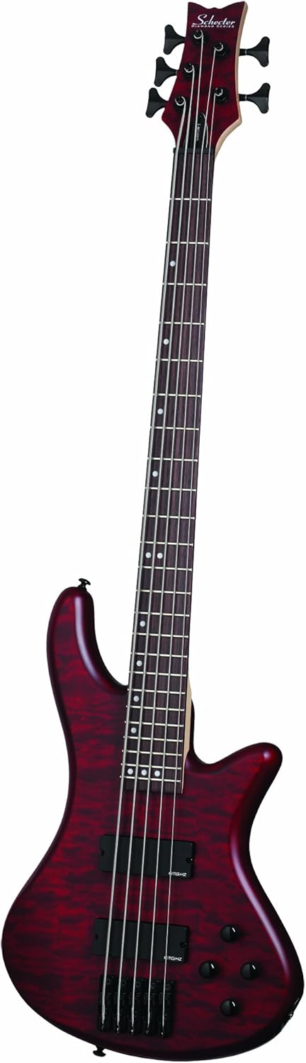 Schecter Stiletto Custom-5 Electric Bass (5 String, Natural Satin)