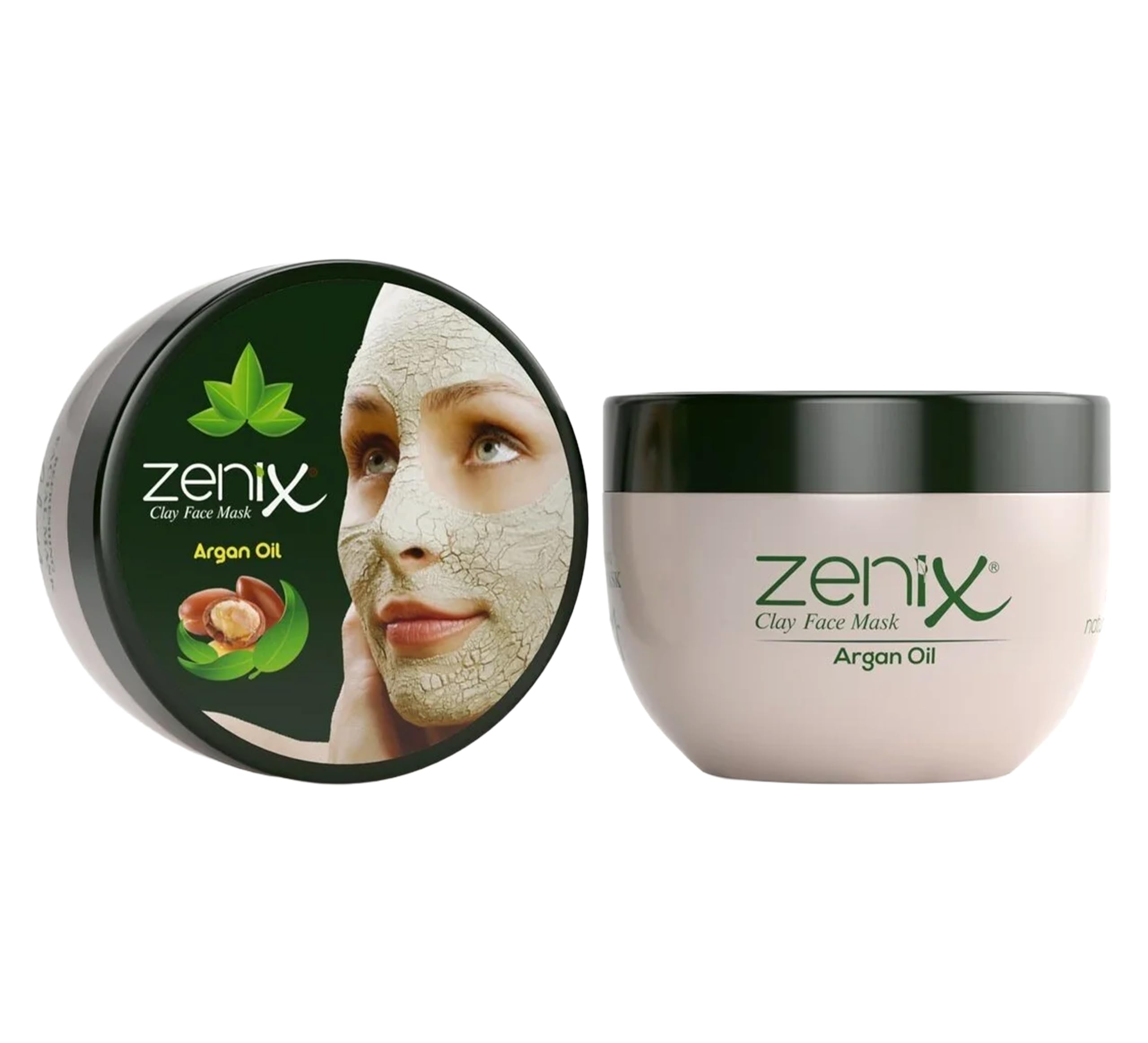 zenix clay face mask argan 350 g