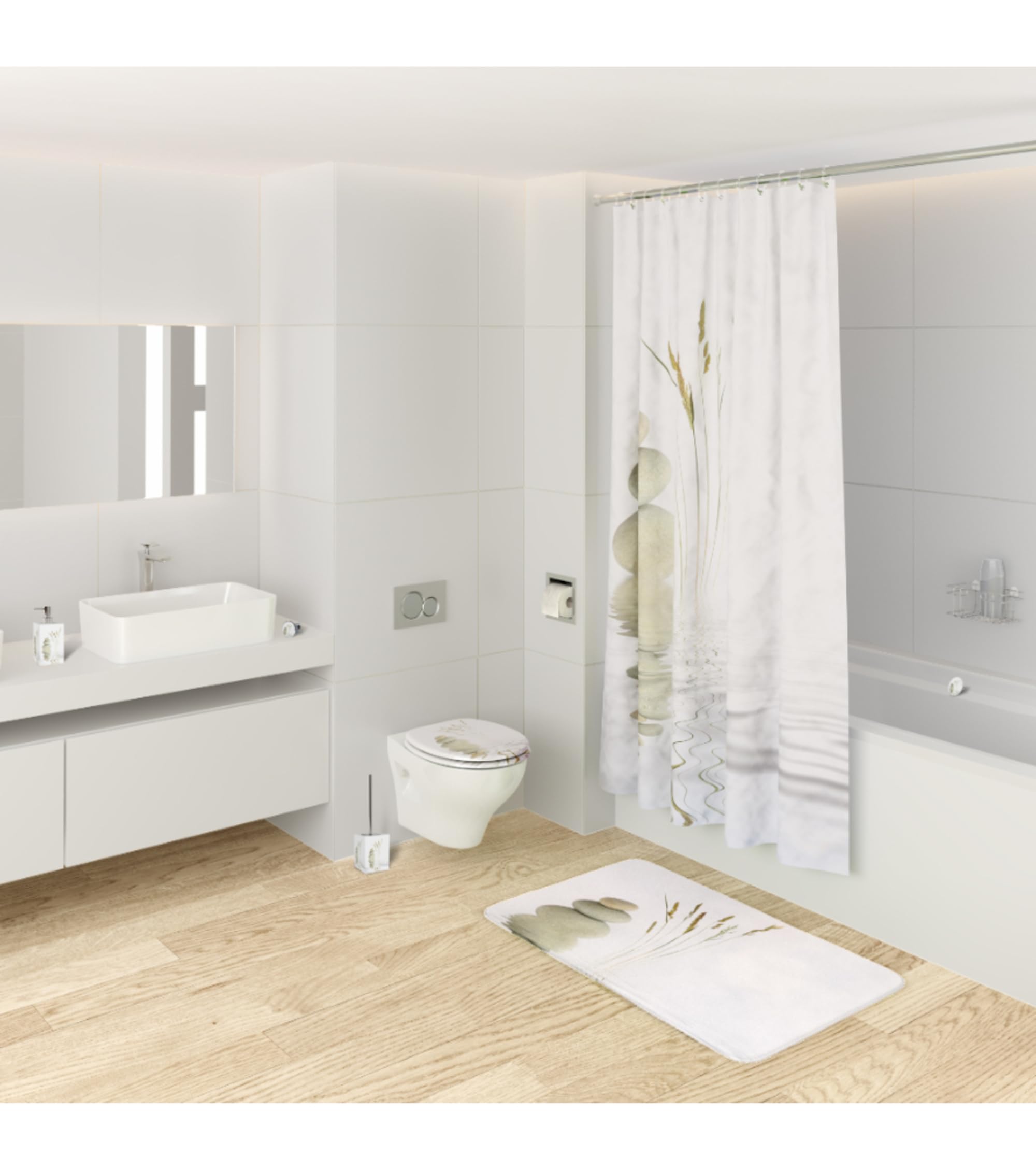 Sanilo WC Sitz mit Absenkautomatik & Quick-Release aus Holz, Balance