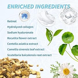 Onespring Eye Masks, Under Eye Patches for Puffiness, Retinol Collagen Eye Gel Pads, Reduce Wrinkles, Eye Bags & Dark circles - Face Mask Skincare, Anti Aging & Moisturizer, 24 Pairs