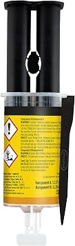 Pattex Güçlü Epoksi Yapıştırıcı, Çok sağlam, Çok dayanıklı, Hemen Her Malzeme için Uygun Epoksi Reçine Yapıştırıcı, Modelleme Kili, 1x27g