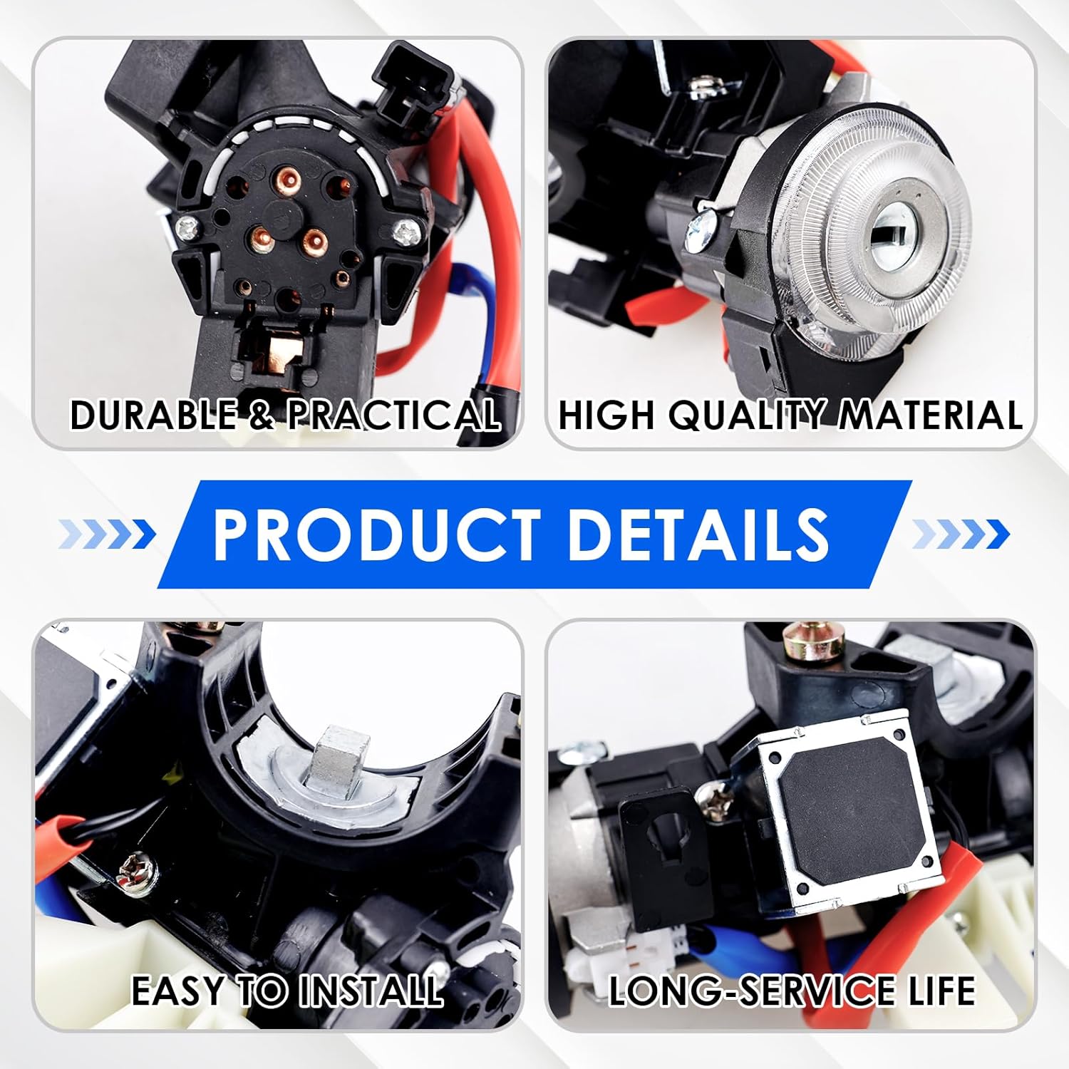 81900-D9G00 Ignition Lock Switch Assembly with 2 Keys Lock Cylinder & Housing Fit for Kia Sportage 2017-2022 Replace OE# 81905-D9760 81900D9G00