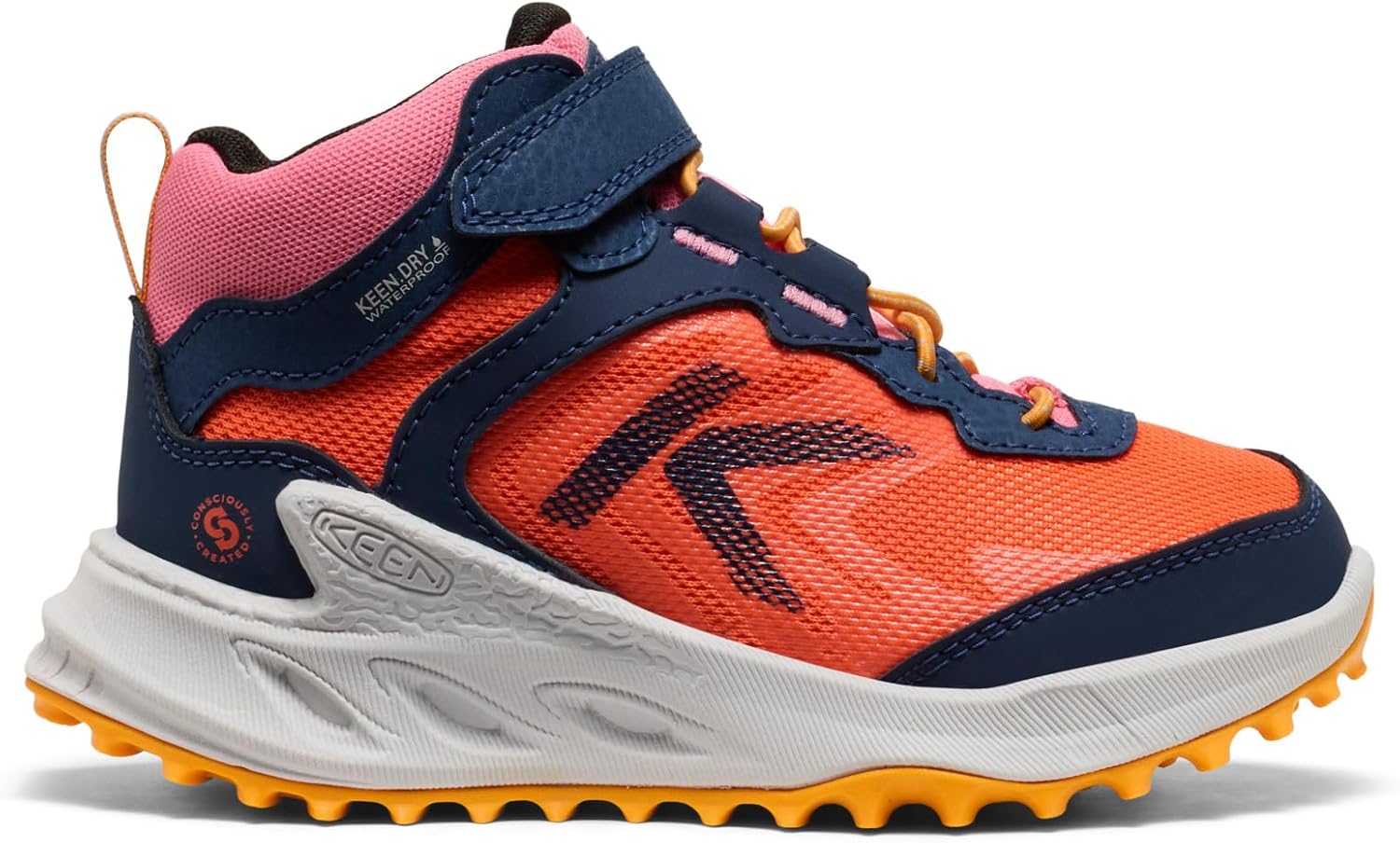 KEEN Unisex-Child Zionic Mid Height Waterproof All Terrain Easy On Hiking Boots