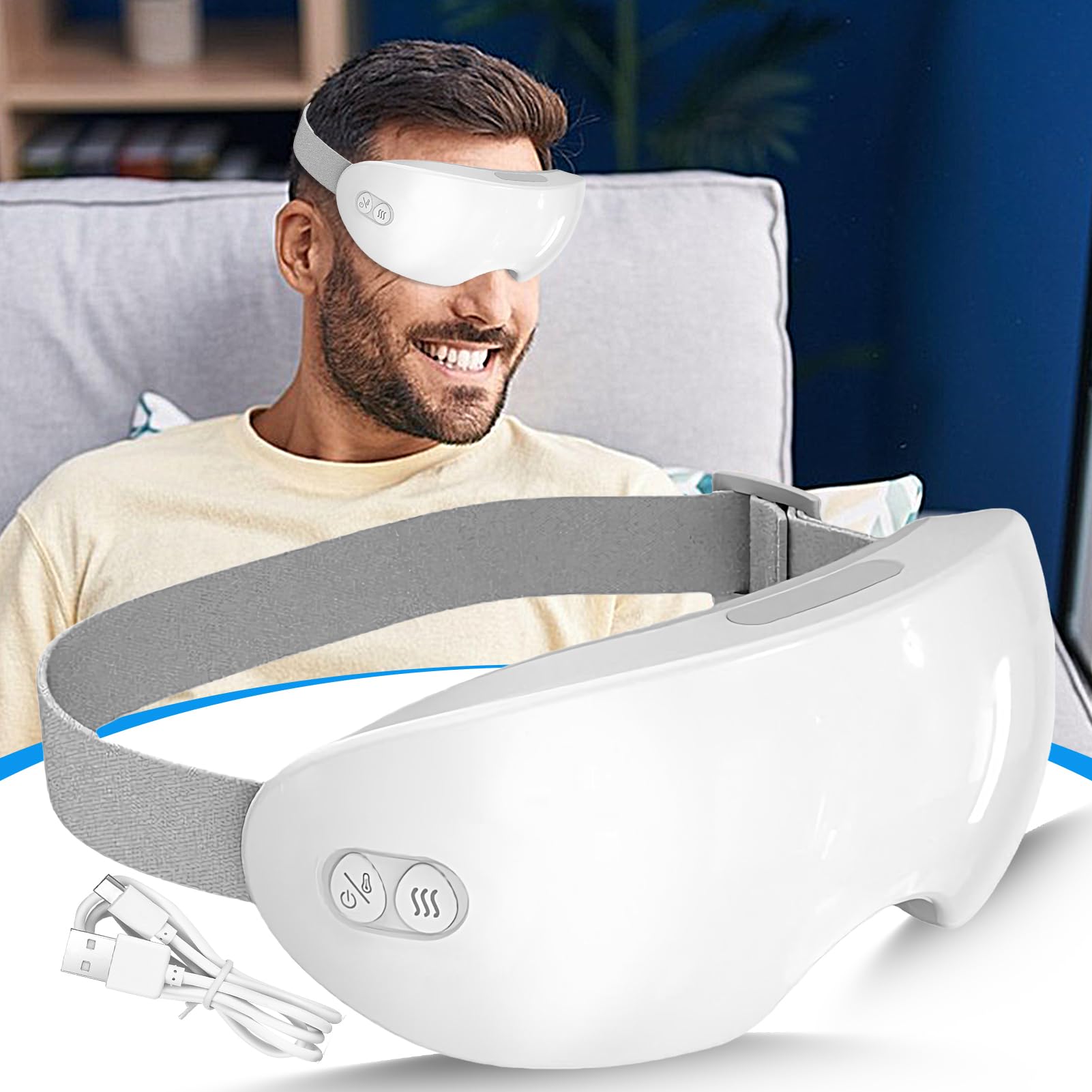 Do Masażu Oczu Masująca Z Podgrzewaniem