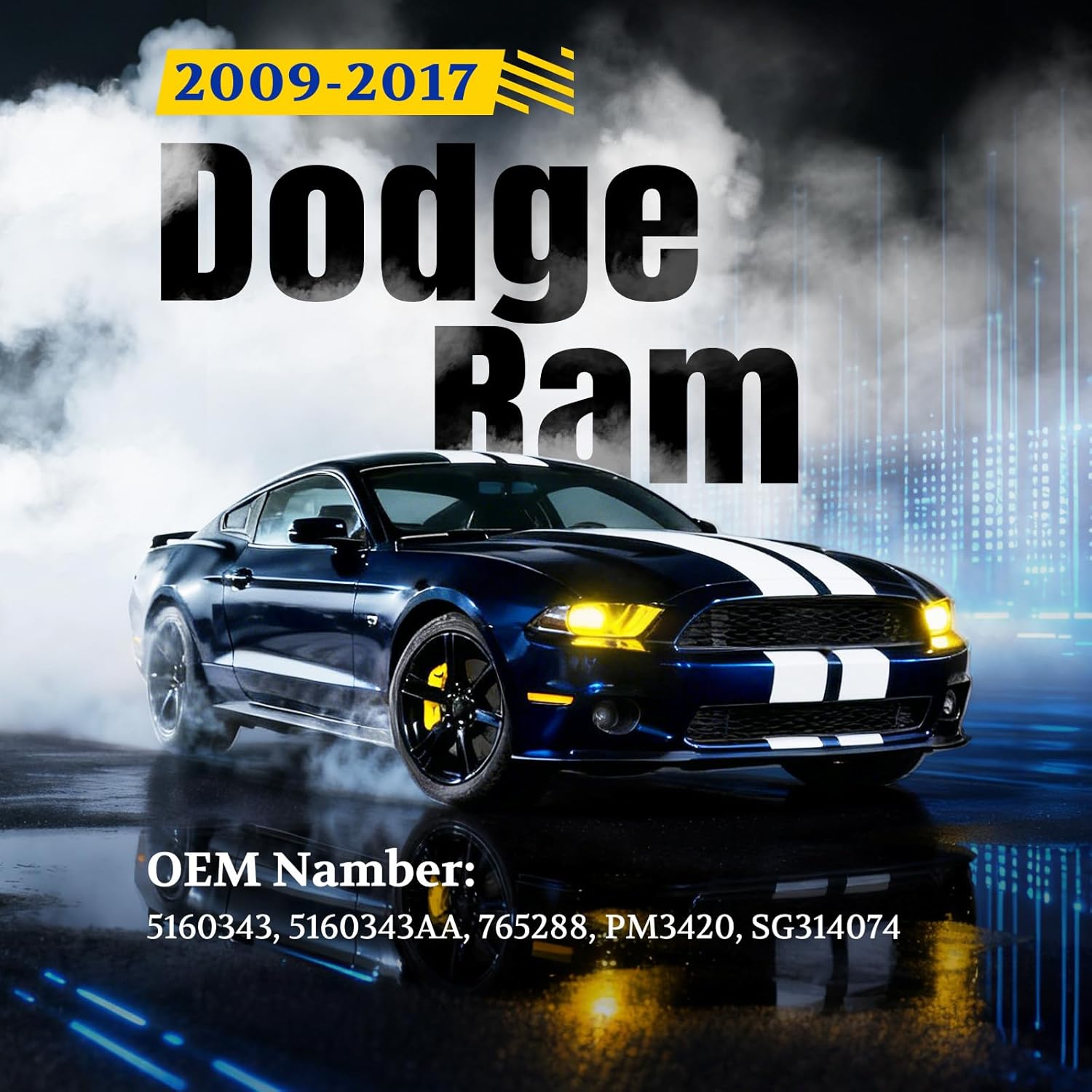 ARANA Hood Struts Shocks Lift Supports for Dodge Ram 1500 2500 3500 2009-2010 & Ram 1500 2500 3500 4500 2010-2020, OE# PM3420, SG314074, 2 Pcs