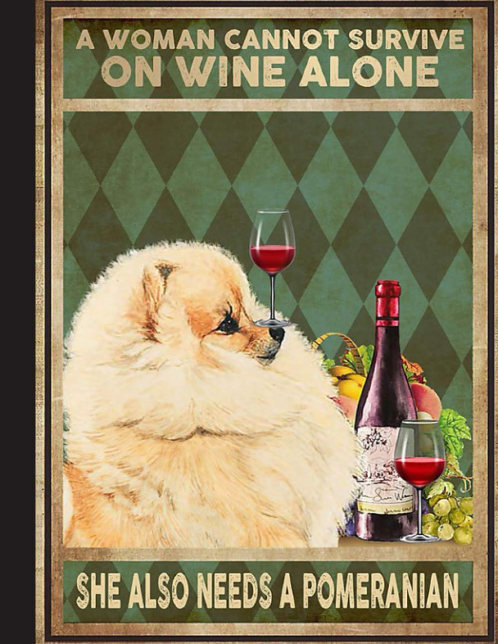 She Also Needs A Pomeranian Notebook: Blank Lined Journal for Pomeranian, Dog Lovers, Dog Mom, Dog Dad and Pet Owners | 8.5x11 with College Ruled Pages