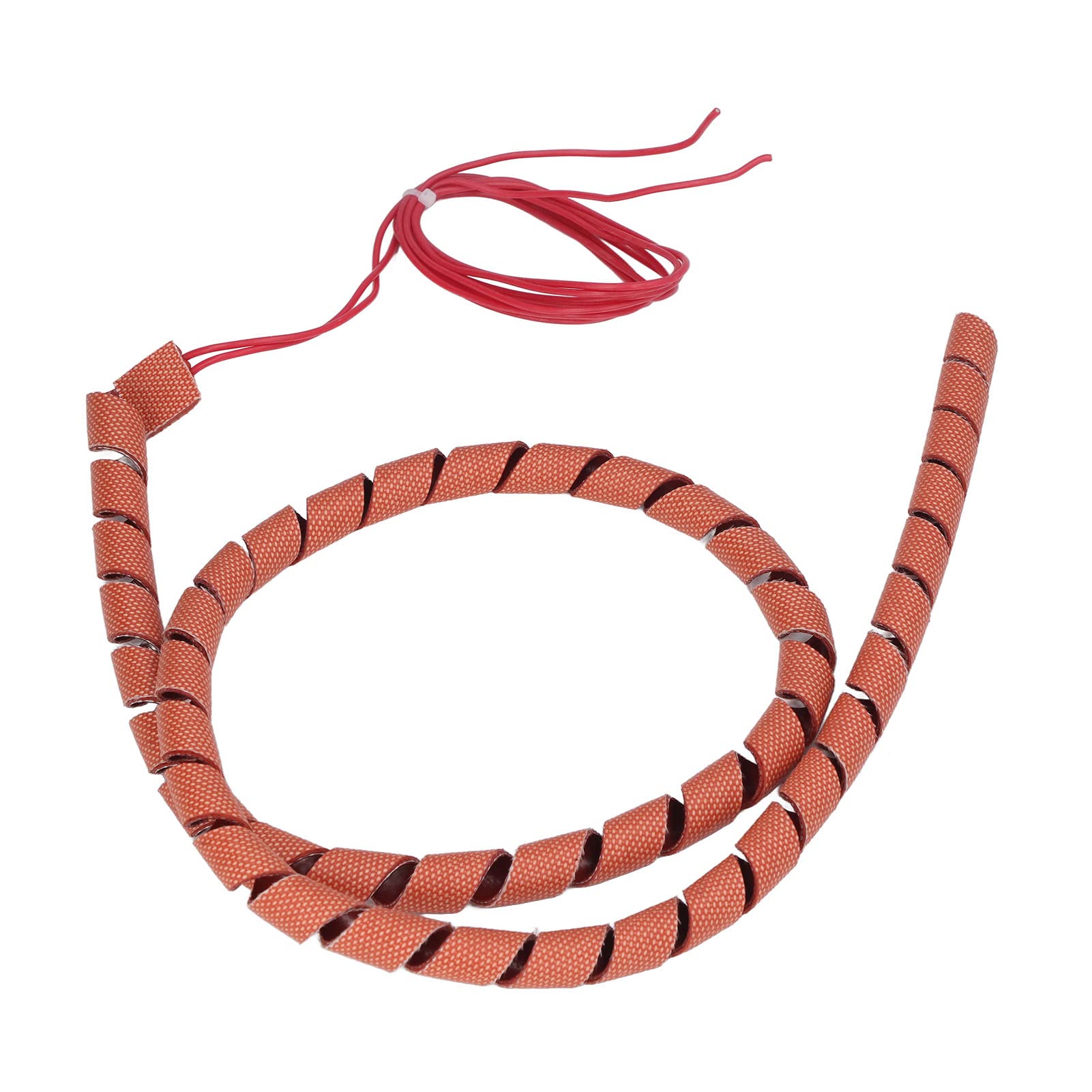 Marhynchus Cinta Calefactora de Silicona en Espiral, Cable Calefactor, 70 W para Aplicaciones de Calentamiento de Tuberías (gel de sílice 3)