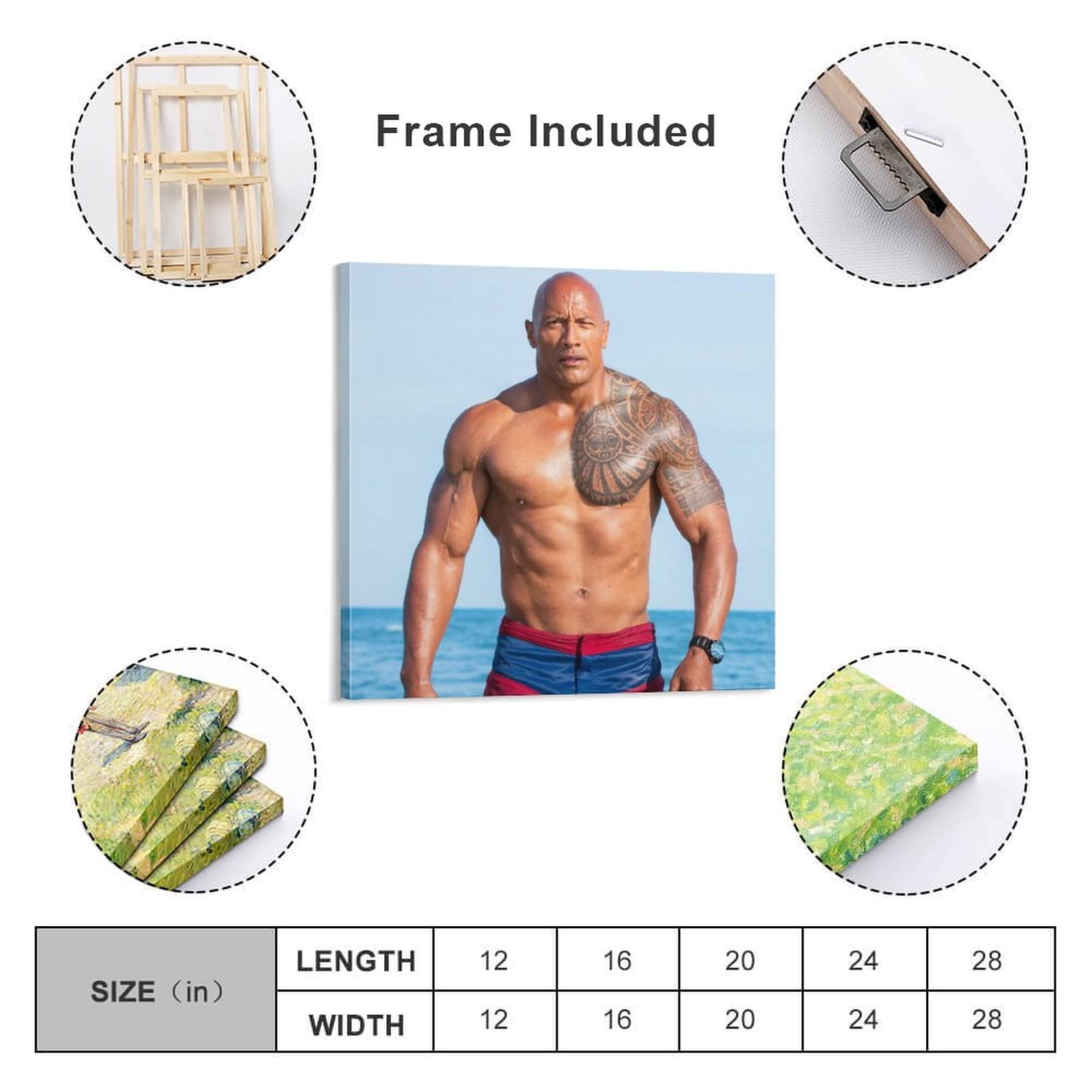 Amazon.co.jp: Dwayne Johnson ドウェイン・ジョンソン ポスター (10