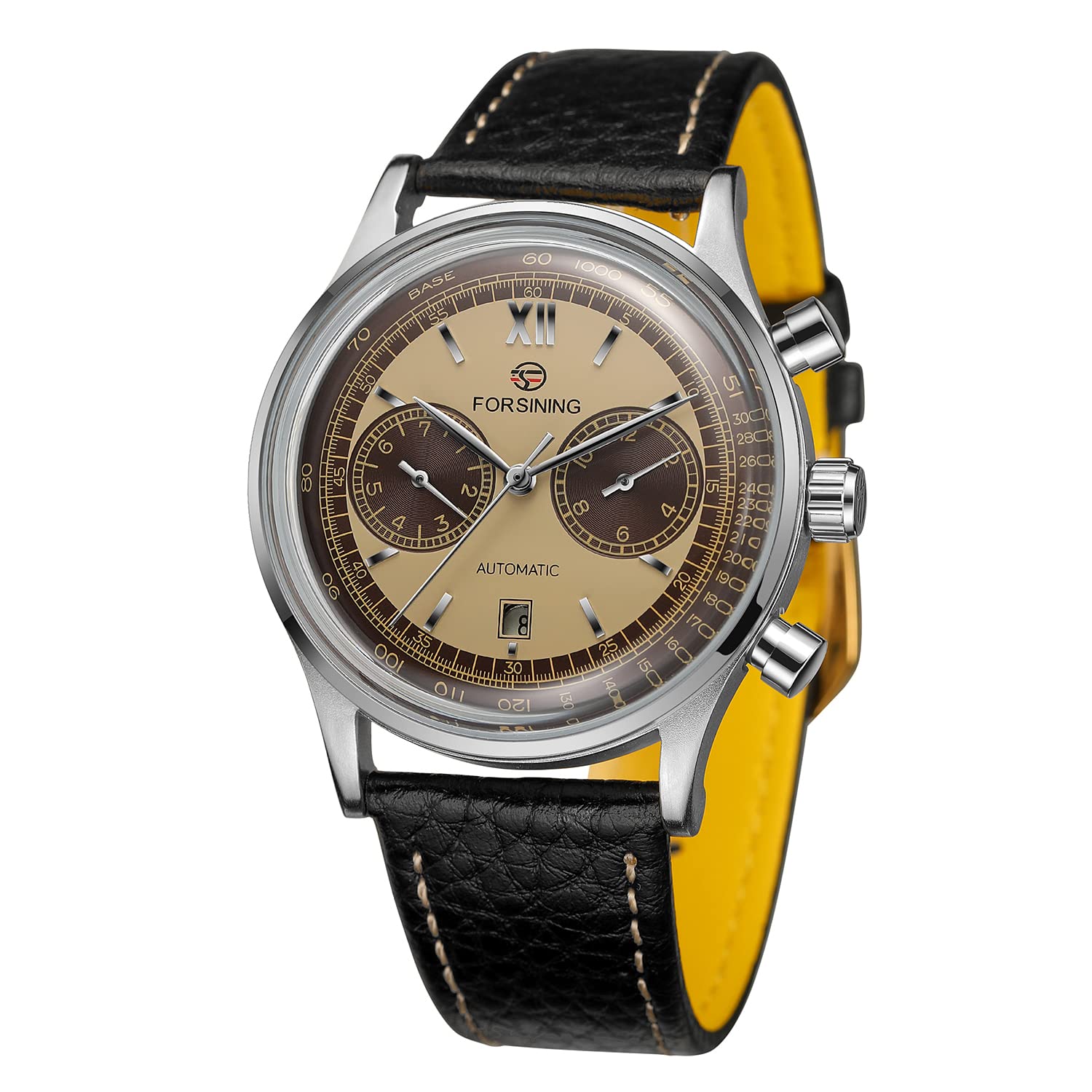 Forsiningmens Automatic Tourbillon Dress Watches Analogue