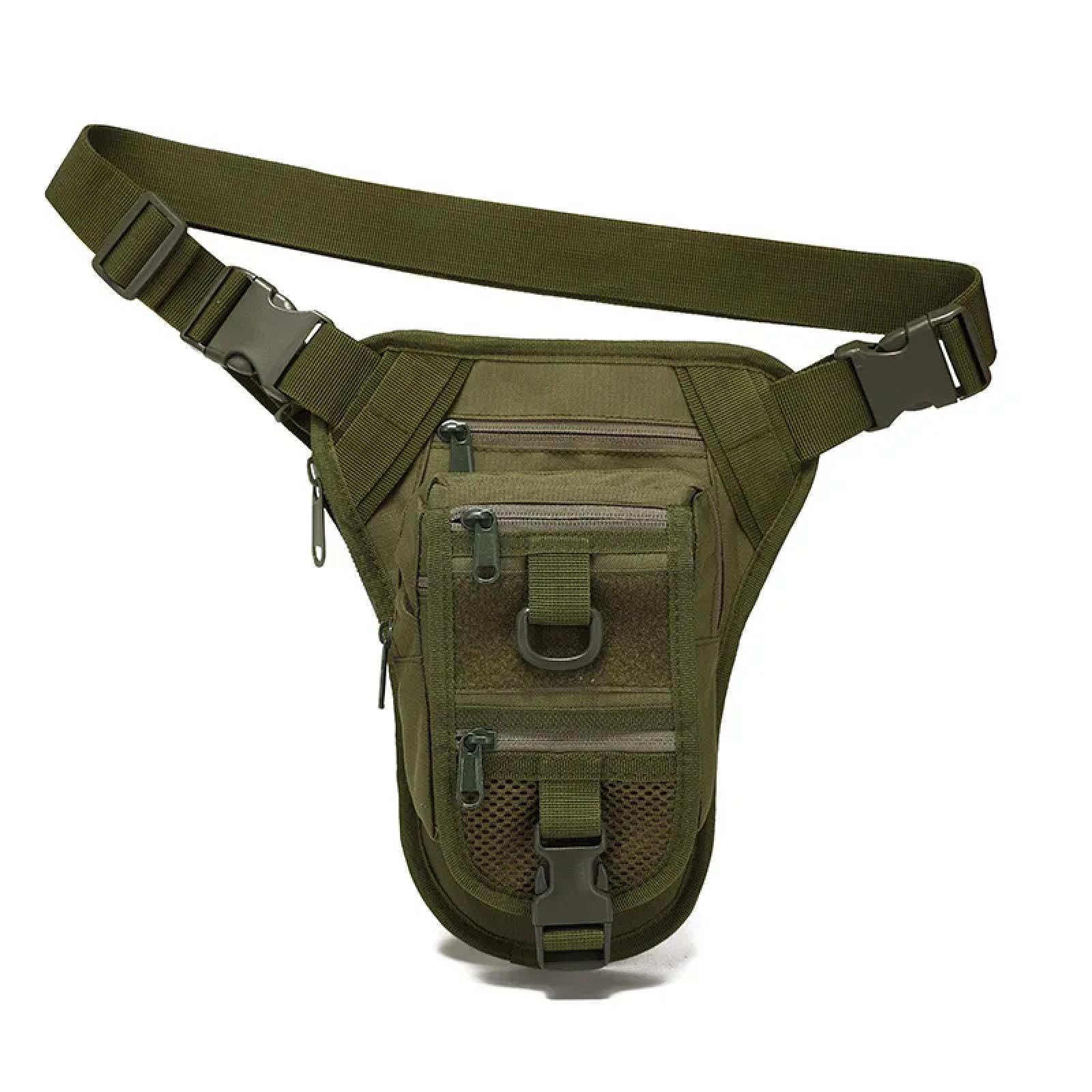 Marsupio Borse da Uomo per Viaggi Brevi Escursionismo Sport all'Aria Aperta Caccia Arrampicata Maschio Bum Hip Belt Bag