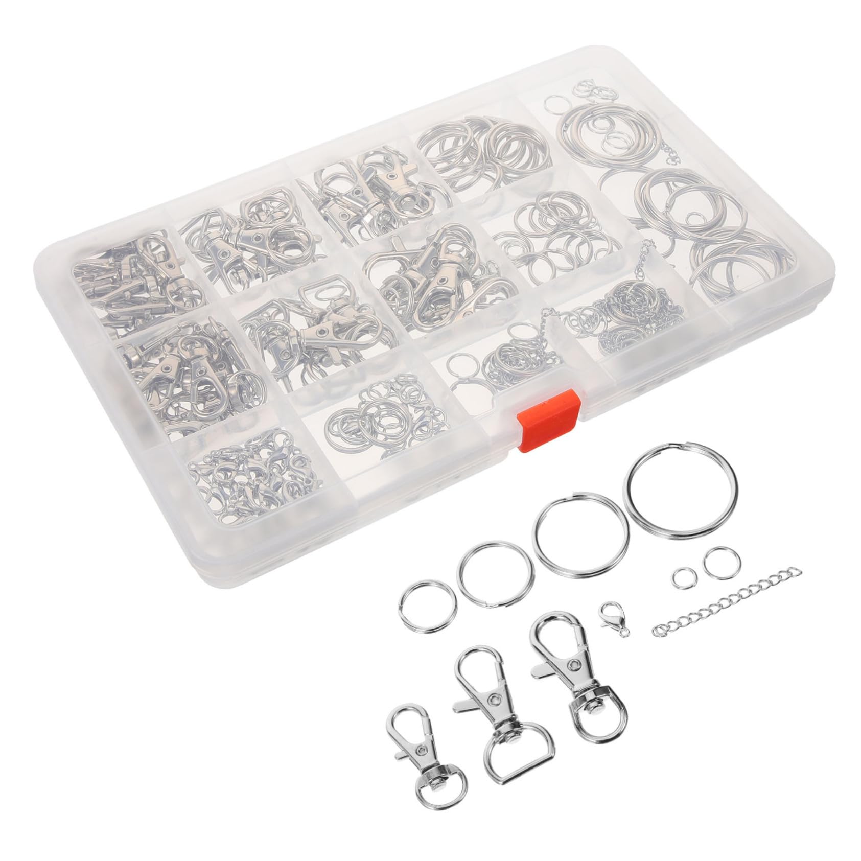 Kit de cierres de langosta para joyería accesorios para collares y pulseras 1