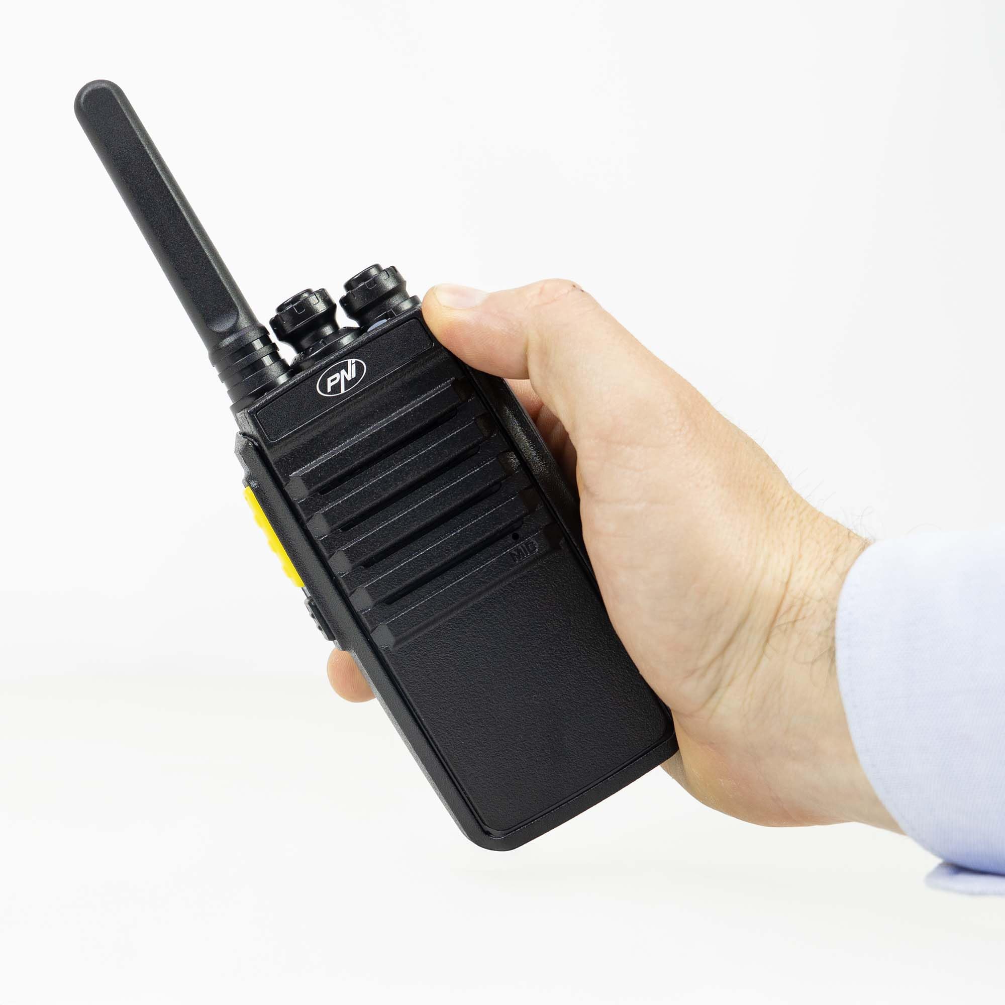 Przenośna stacja radiowa PNI DPMR R41 PRO 0,5 W, 16CH, VOX, programowalna, 1500 mAh, słuchawki z mikrofonem w zestawie
