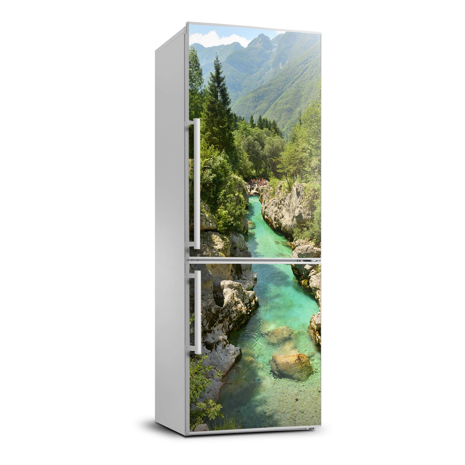 Película autoadhesiva lavable para renovar refrigeradores y paredes de cocina Tulup