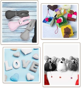 12 Pcs Felt Sheets, 8